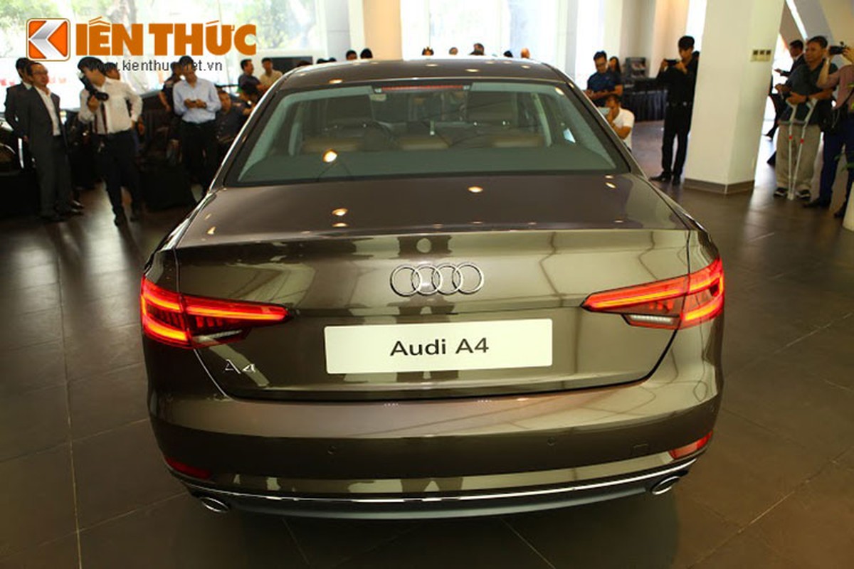 Chua ra mat chinh thuc, Audi A4 2016 da 